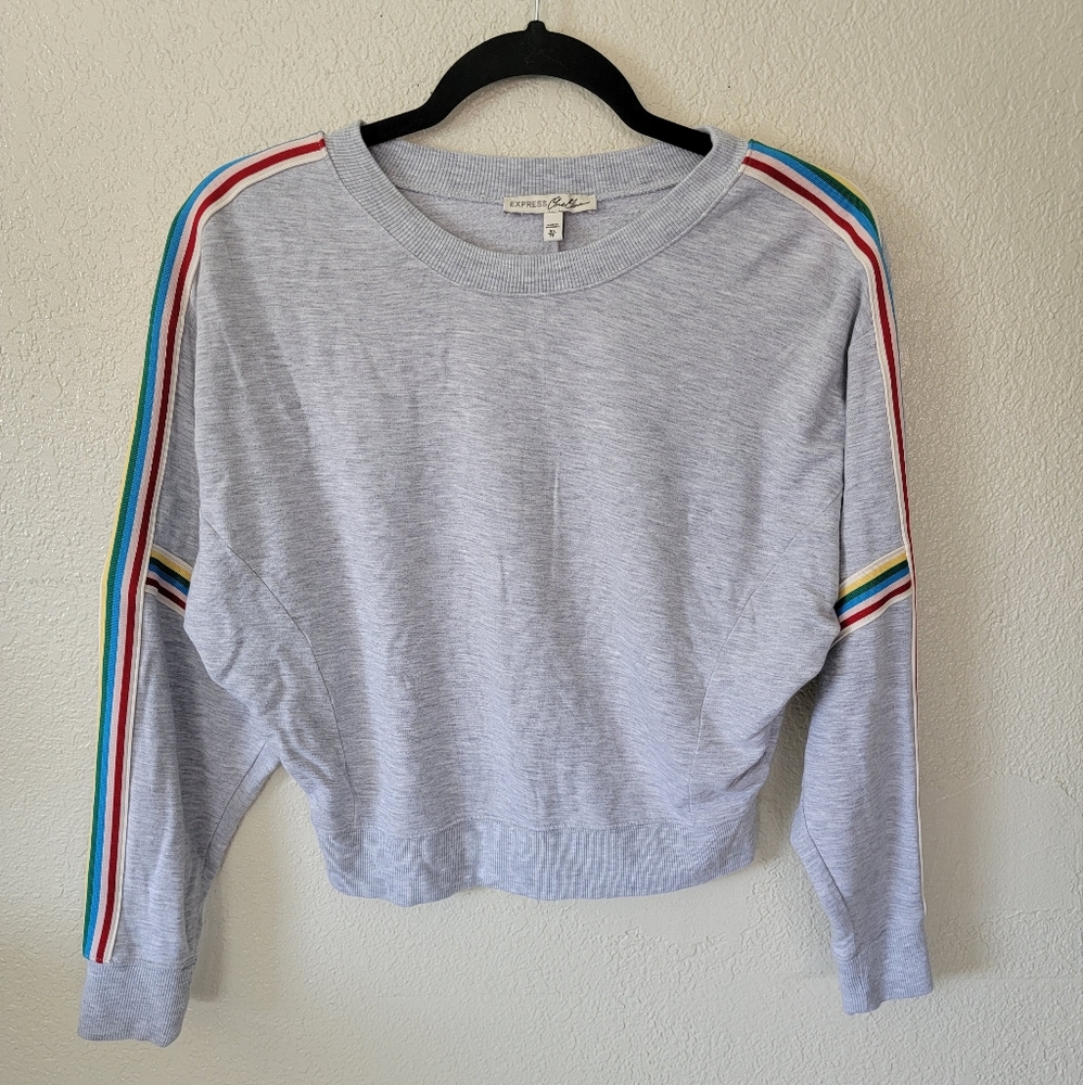 Express Rainbow Long Sleeve Shirt